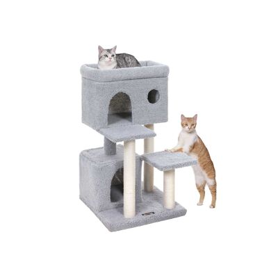 Arbre à chat polaire 85 cm gris clair