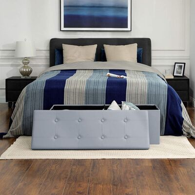 Bench with storage space 110 cm long