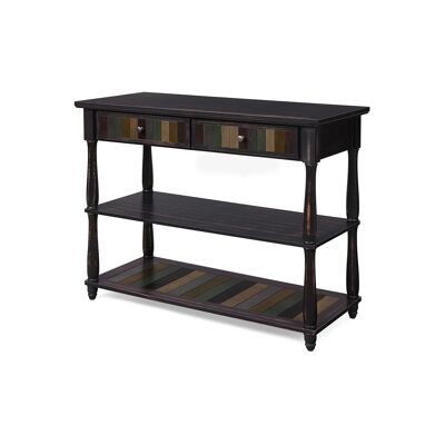 Rustic country style console table