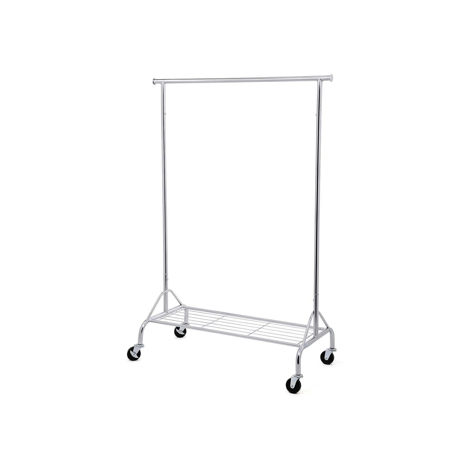 Portant à vêtements avec étagère à chaussures