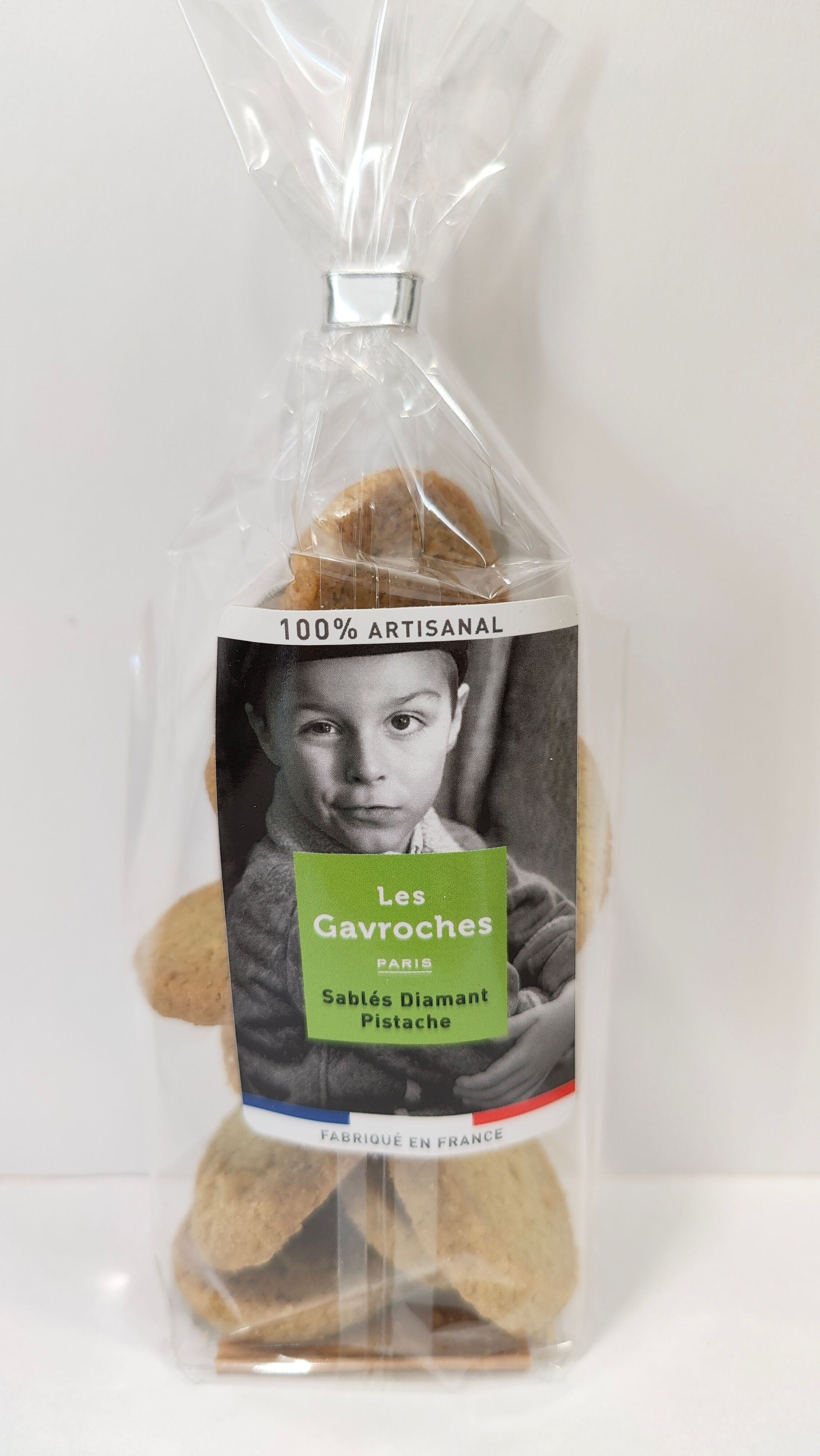 Pistazien-Diamant-Shortbread