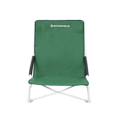 Sedia da spiaggia pieghevole verde