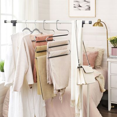 Percha para pantalones en forma de S