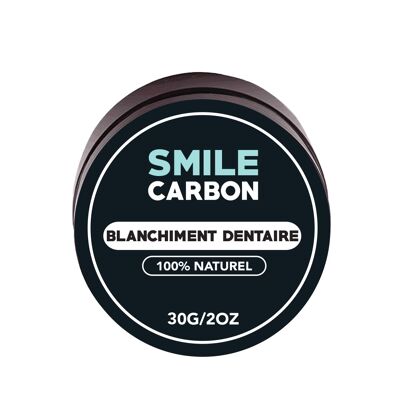 SMILE Carbon Original - Polvo de carbón blanqueador 30 gr.