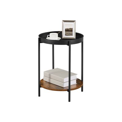 Mesa auxiliar con cuenco extraíble