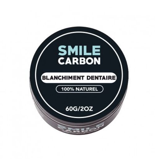 SMILE Carbon Original - Poudre de charbon blanchissante 60 gr.