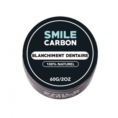 SMILE Carbon Original - Polvere di carbone sbiancante 60 gr.