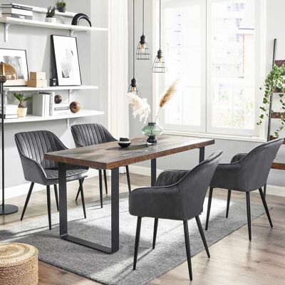 Dining room chair with armrests max. 110 kg