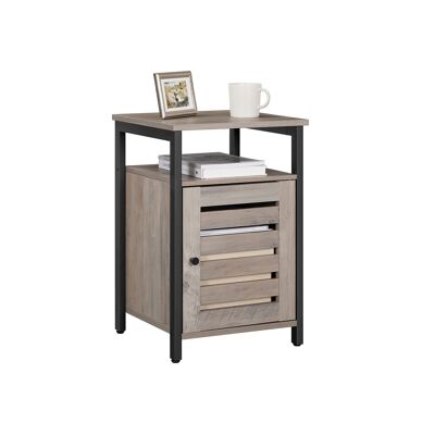 Bedside table with shelf
