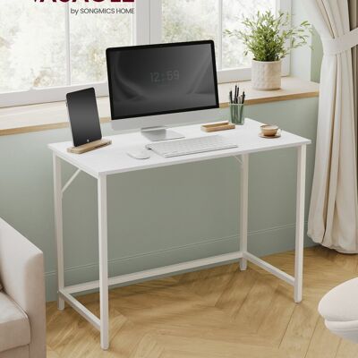 Desk office table industrial design greige-black