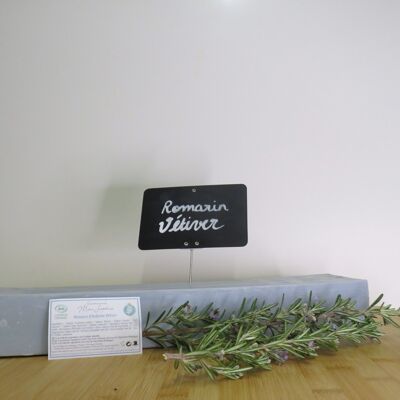 Organic soap bar of 1.6 KG cut to size - Rosemary vetiver