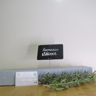 Organic soap bar of 1.6 KG cut to size - Rosemary vetiver