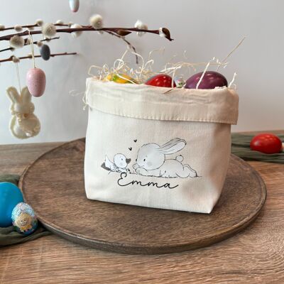 Personalized Easter basket with name – perfect as an Easter gift | Motiv3