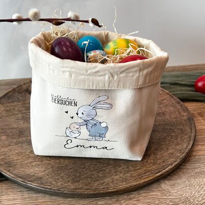 Cesta de Pascua personalizada con nombre: perfecta como regalo de Pascua | Motiv5