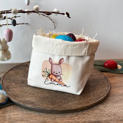 Personalized Easter basket with name – perfect as an Easter gift | Motiv4
