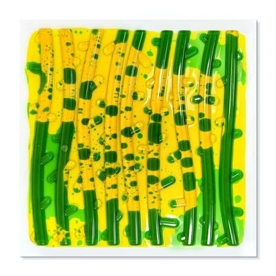 Tronco de árbol - Verde/Amarillo