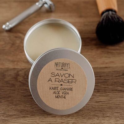Shea/Hemp/Aloe Vera/Mint Shaving Soap