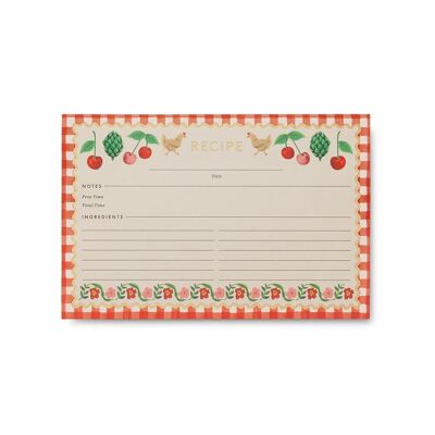 Cherry Farm Recipe Sheets - Rifle Paper Co.