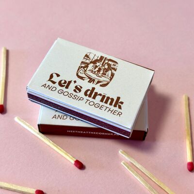 Caja de cerillas de Gossip Together