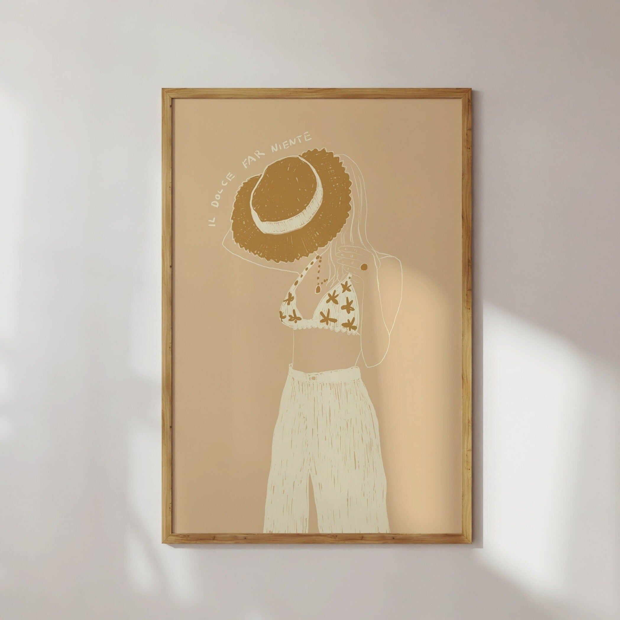 MANIFESTO RAGAZZA DI ESTATE