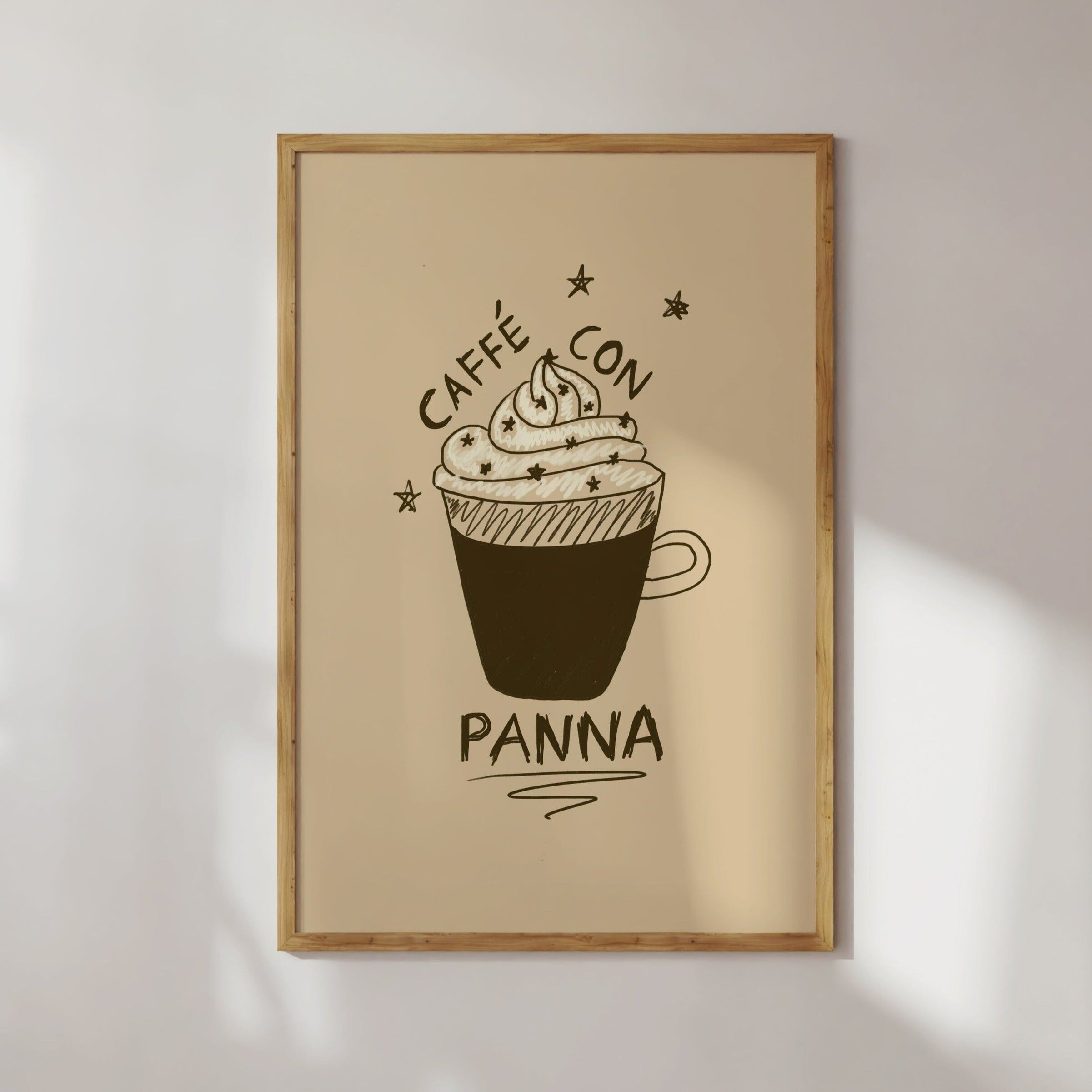 LOCANDINA CAFFÈ CON PANNA