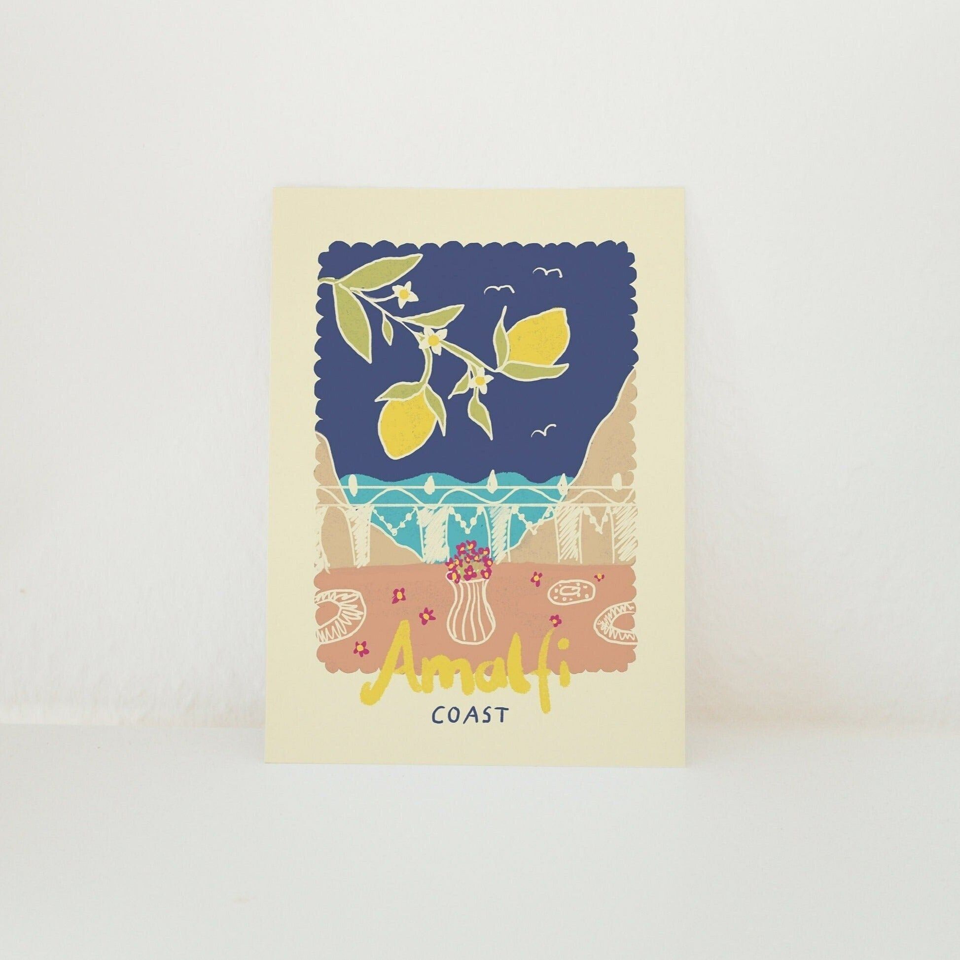 BALCONE DA CARTOLINA AMALFITANA