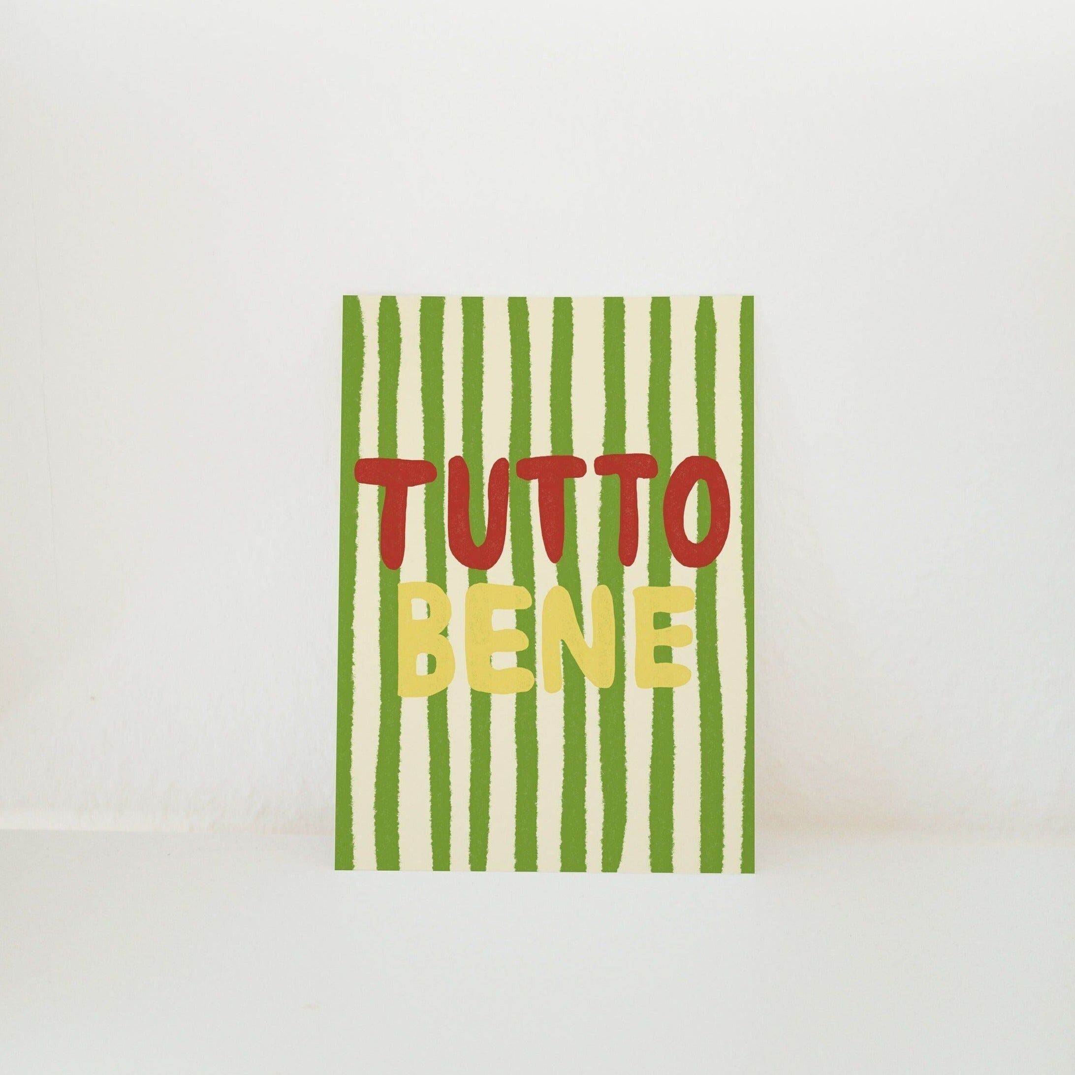 CARTOLINA TUTTO BENE