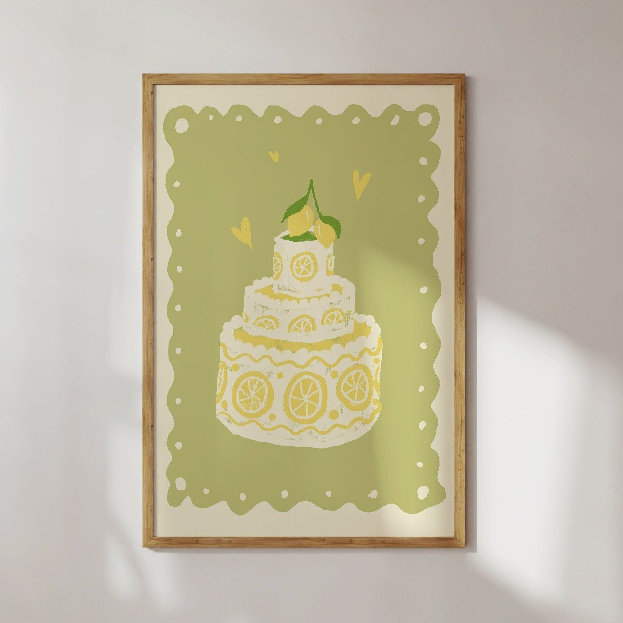 POSTER TORTA AL LIMONE