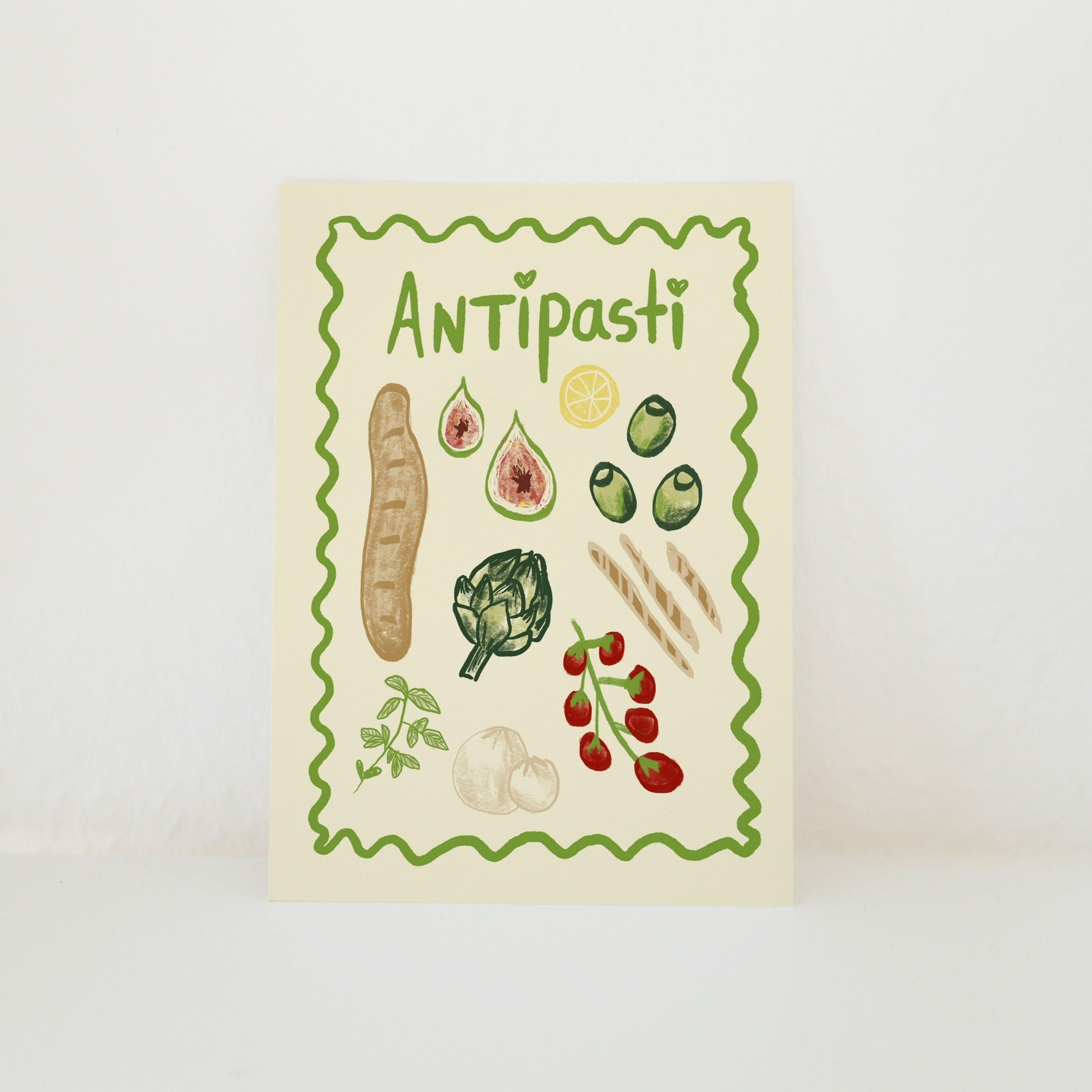 ANTIPASTI DA CARTOLINA