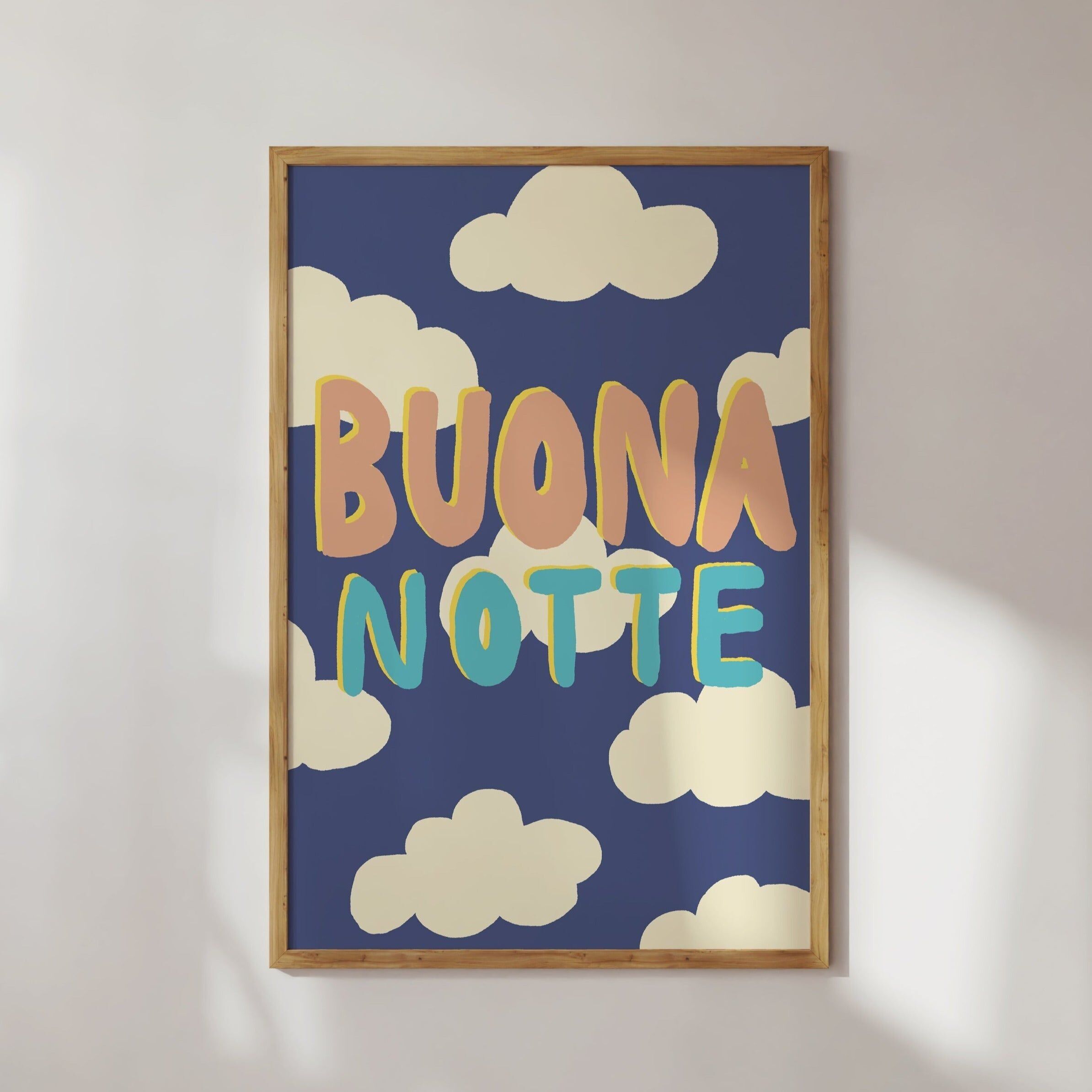 POSTER BUONA NOTTE