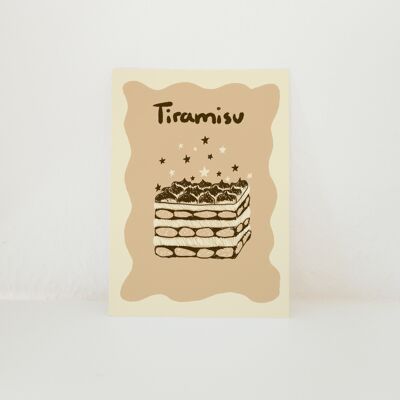 POSTCARD TIRAMISU