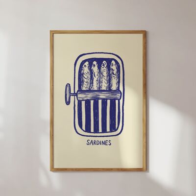 AFFICHE SARDINES