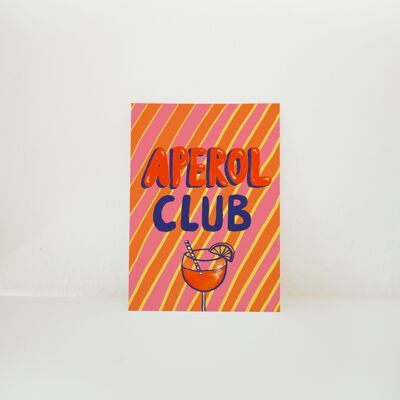 POSTCARD APEROL CLUB