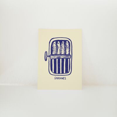 POSTCARD SARDINES