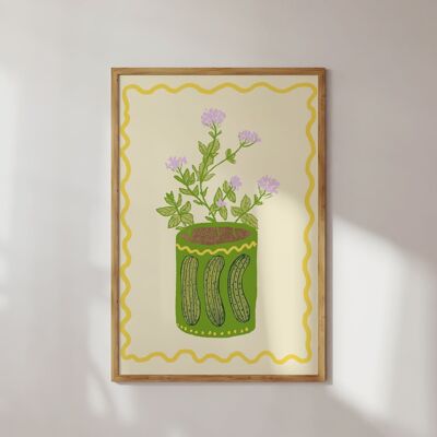 POSTER CUCUMBER & OREGANO
