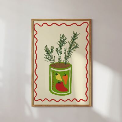 POSTER PEPPERONI & ROSEMARY