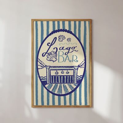 POSTER LAGO BAR