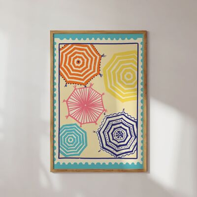 AFFICHE PARASOLS