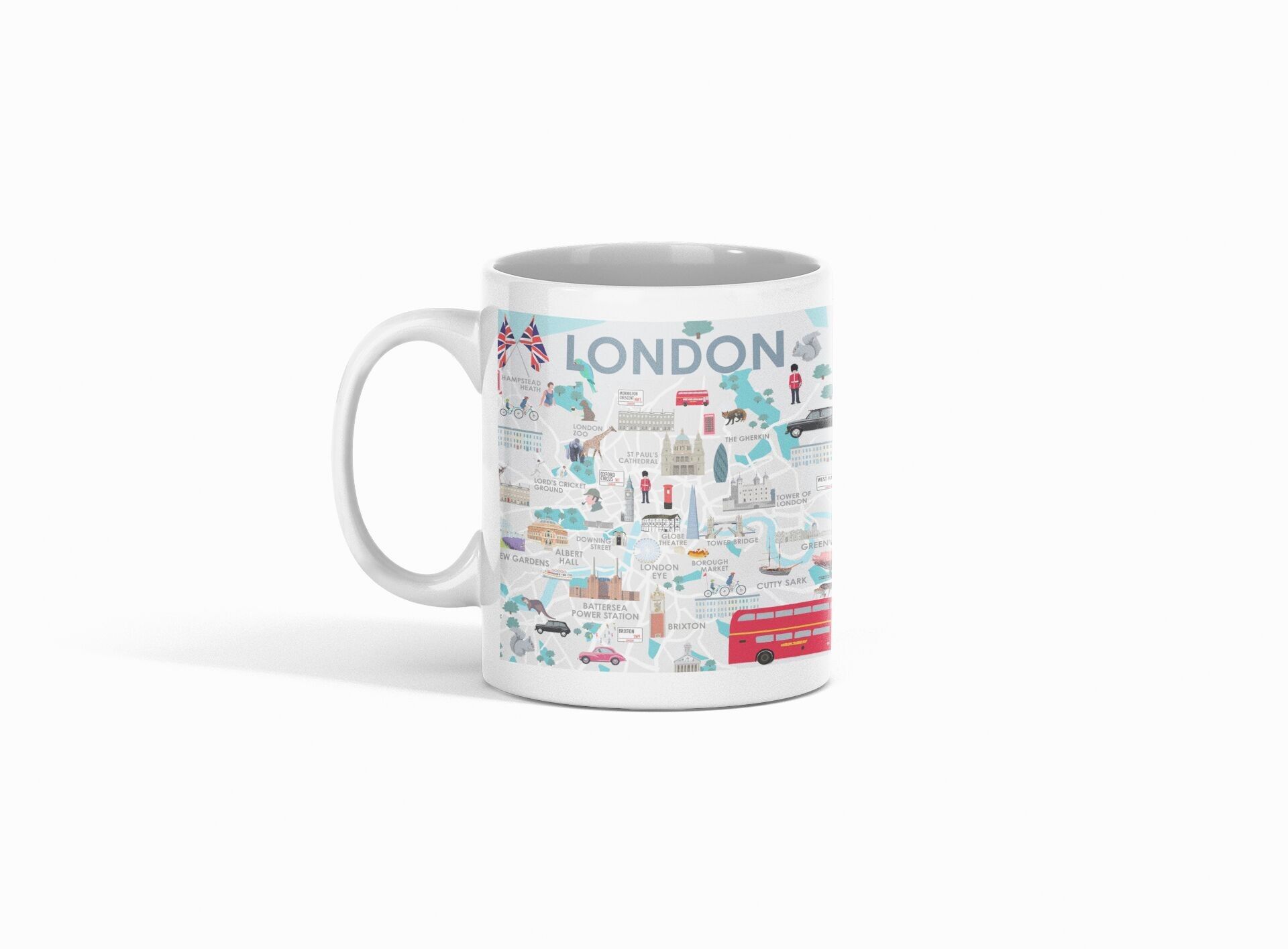 tazza MAPPA DI LONDRA