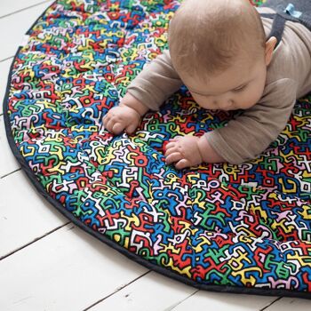 TAPIS DE JEU KEITH HARING - RÉVERSIBLE 3