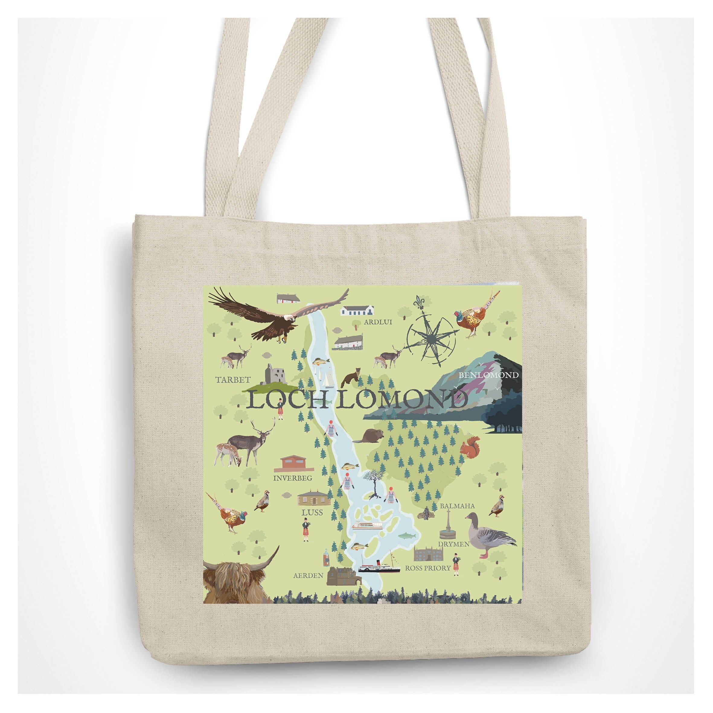 Borsa tote LOCH LOMOND