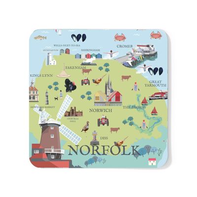 Coaster NORFOLK MAP