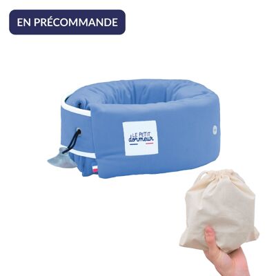 Le Petit Dormeur children's travel pillow - Blue velvet