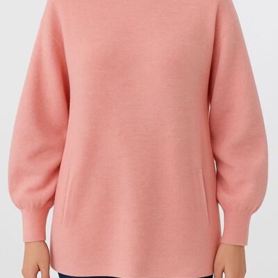 MAGLIONE IN MAGLIA MORBIDA E GROSSA