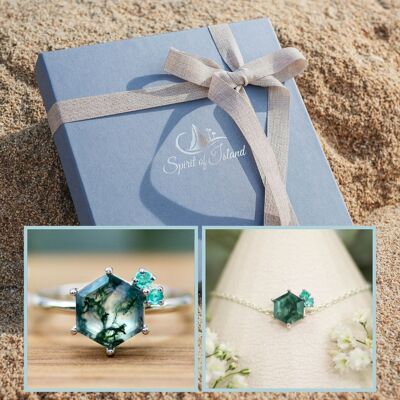 Hidden Forest Set | Ring & Bracelet