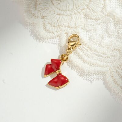 Butterfly Knot Pendant – Elegant Stainless Steel