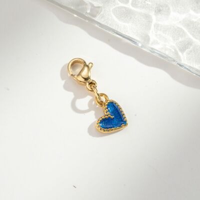 Heart Charms Pendant – Colorful and Elegant Stainless Steel