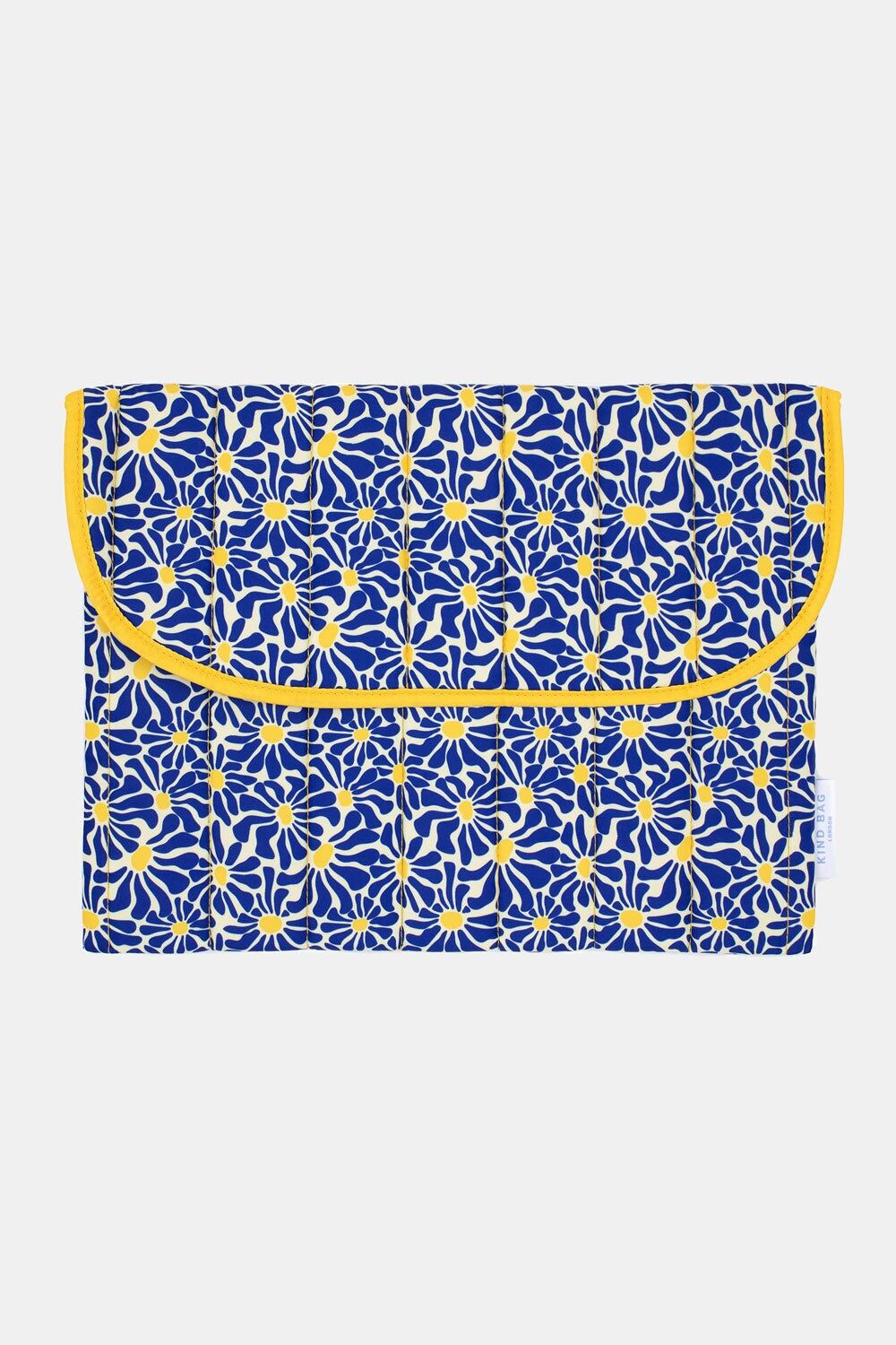 Abstract Flowers Blue | 16 Inch Laptop Sleeve
