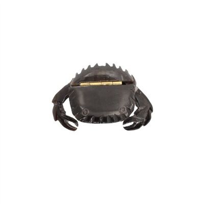 Coffret artisanal en corne de bœuf - Petit crabe