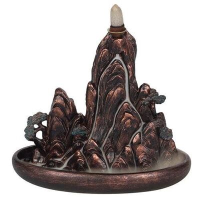 Bronze Islan Backflow Incense Burner